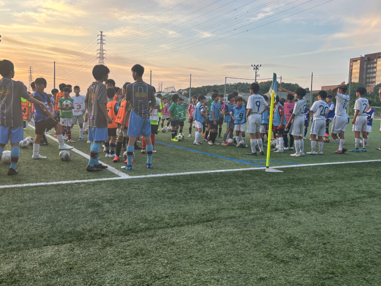 3チーム合同セレクション-セレクション中①